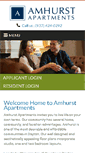 Mobile Screenshot of amhurstapartments.com